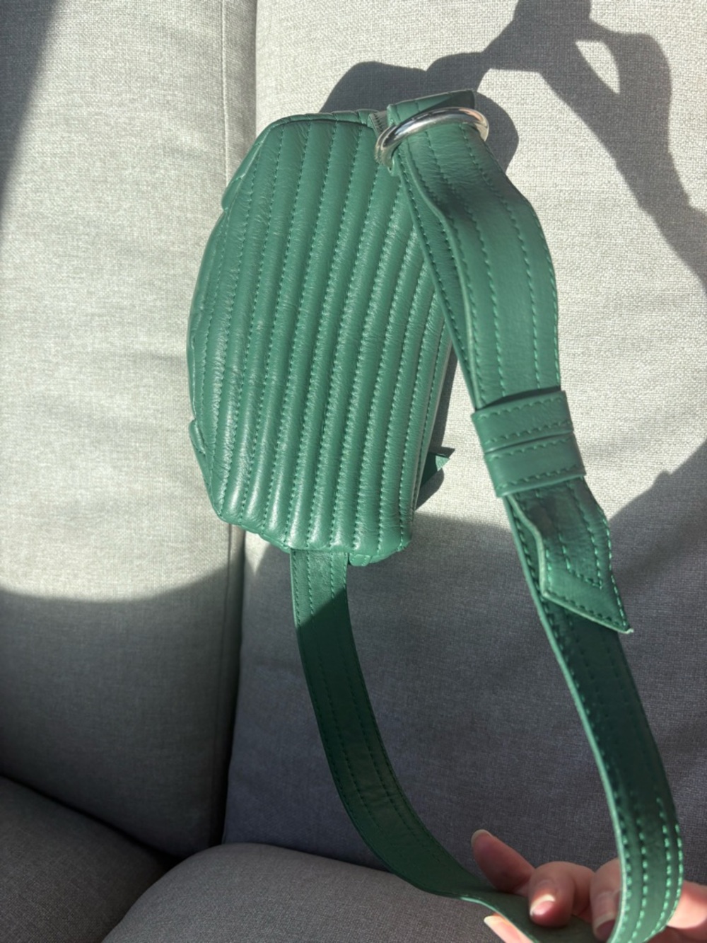 Beklina Ribbed Belt Bag - Picture 5 of 10